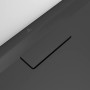 Ideal Standard Ultra Flat New Ablaufgarnitur in Schwarz für Duschwannen.