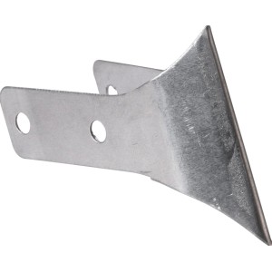 Ersatzklinge für Fugenmesser, beidseitig geschliffen, aus Metall.