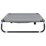 vidaXL Hundebett Hellgrau 105 x 65 x 18 cm Stahl 42008218_5