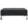 vidaXL Tischdecken Uni Schwarz 72 x 72 x 15 cm Stoff 4106076_5