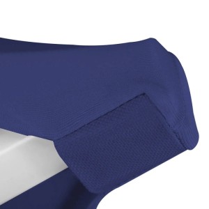 Beautissu Stella Stehtischhusse ø 70cm Blau 5tlg