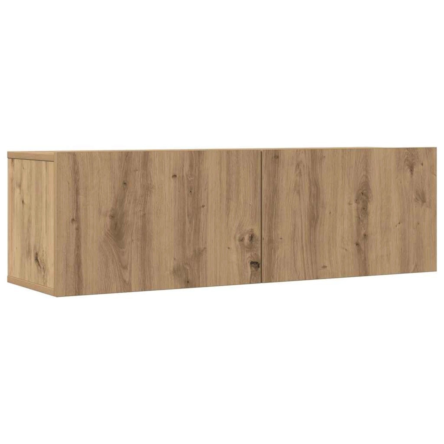 vidaXL TV-Wandschränke 2 Stk Artisan-Eiche 100x30x30 cm 857018