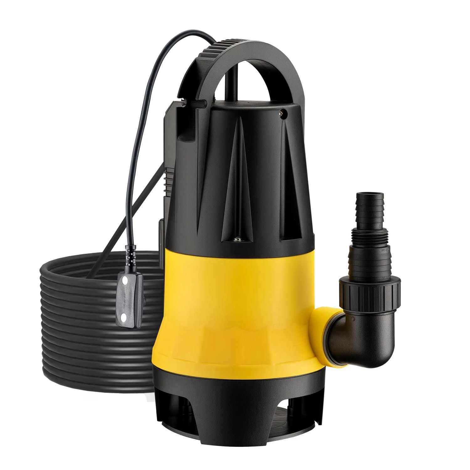 Wiltec Schmutzwasserpumpe Mit Sensor 400W Tauchpumpe 8500L/H Wasserpumpe Pumpe