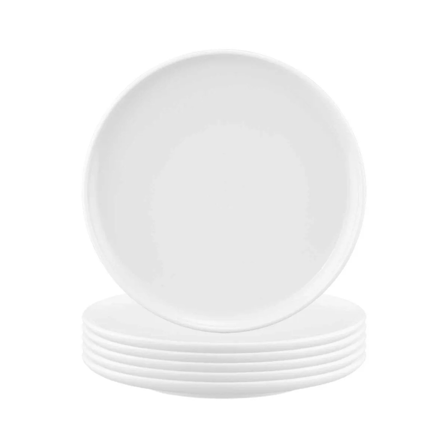 Seltmann Weiden Sento Home Frühstücksteller 21,4 cm 6er Set Weiß