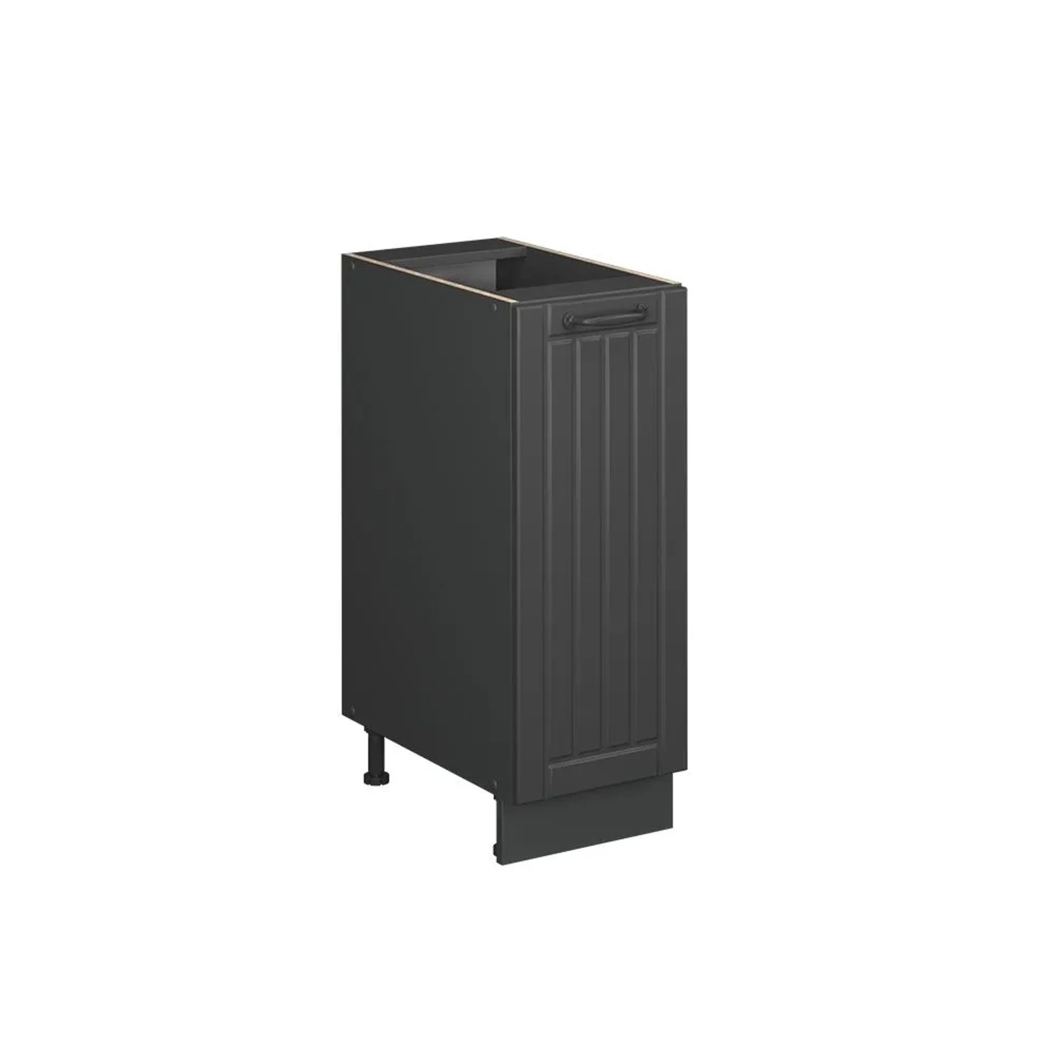 Vicco Apothekerschrank Fame-Line DunkelGrau 30 x 82 AP Eiche Art Nr 56748