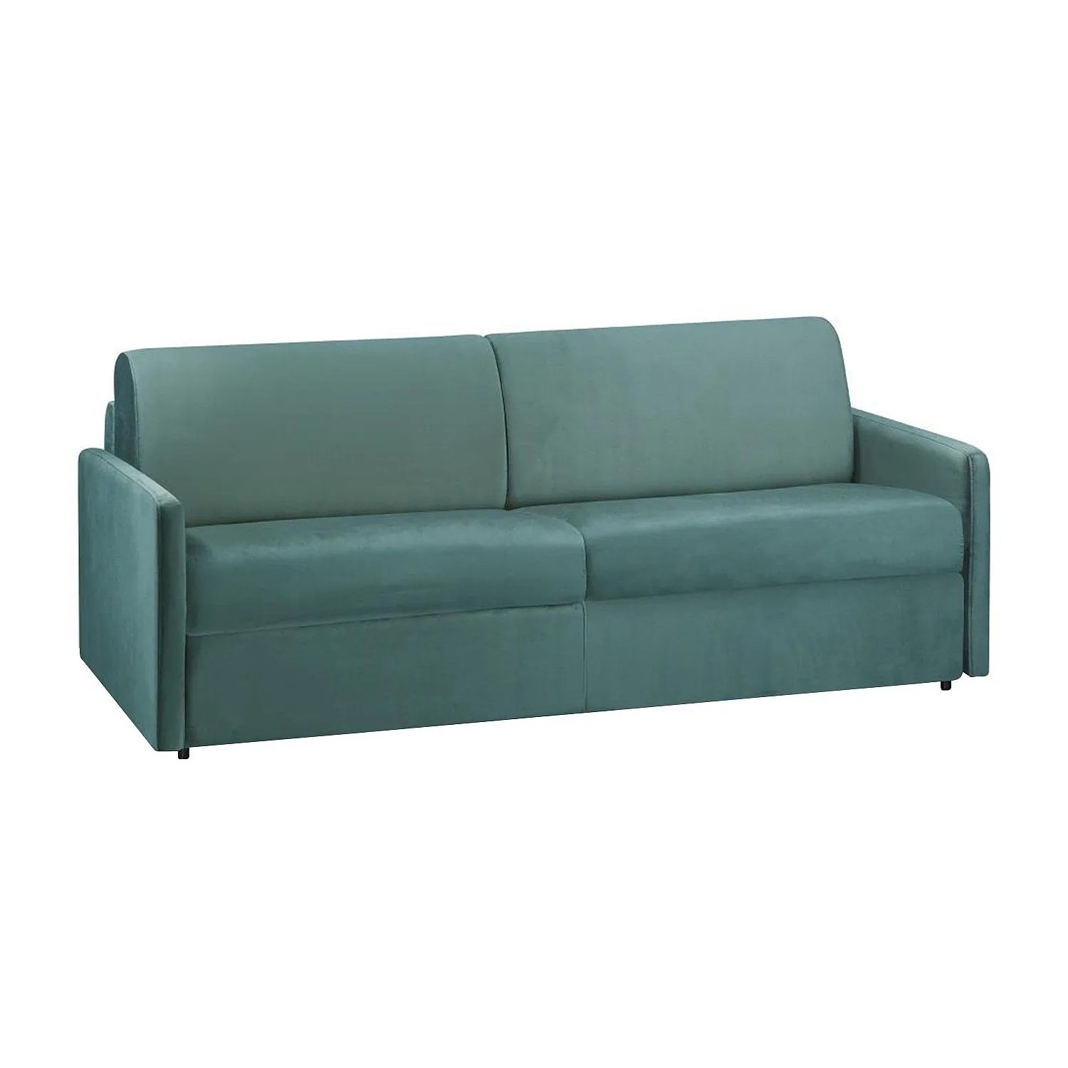 Vente-unique Schlafsofa Calife Smaragdgrün 190 cm