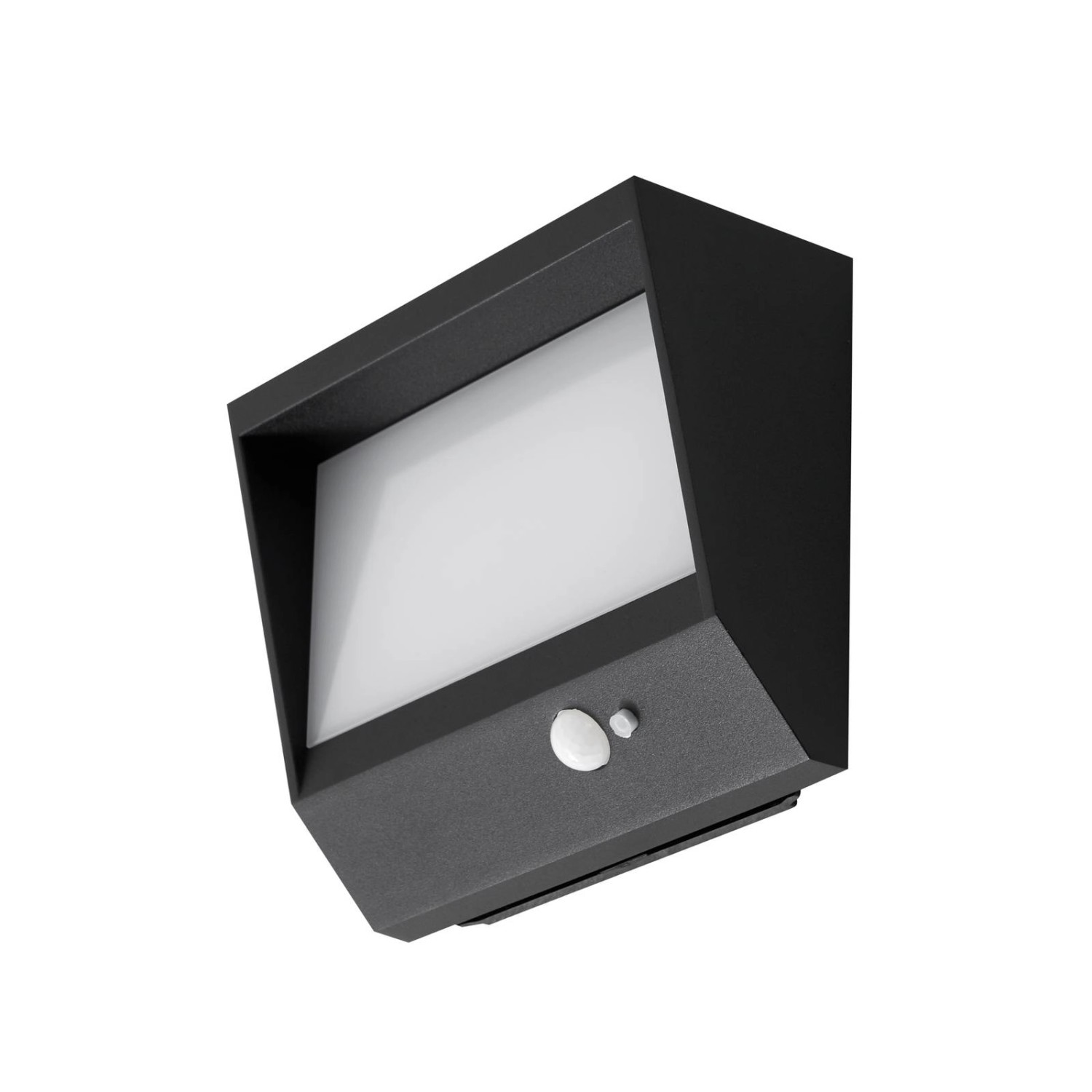 Thumbnail - Lucande LED Solarleuchte Außen Dava 10020305 mit Bewegungsmelder Spritzwassergeschützt Modern in Schwarz aus Aluminium