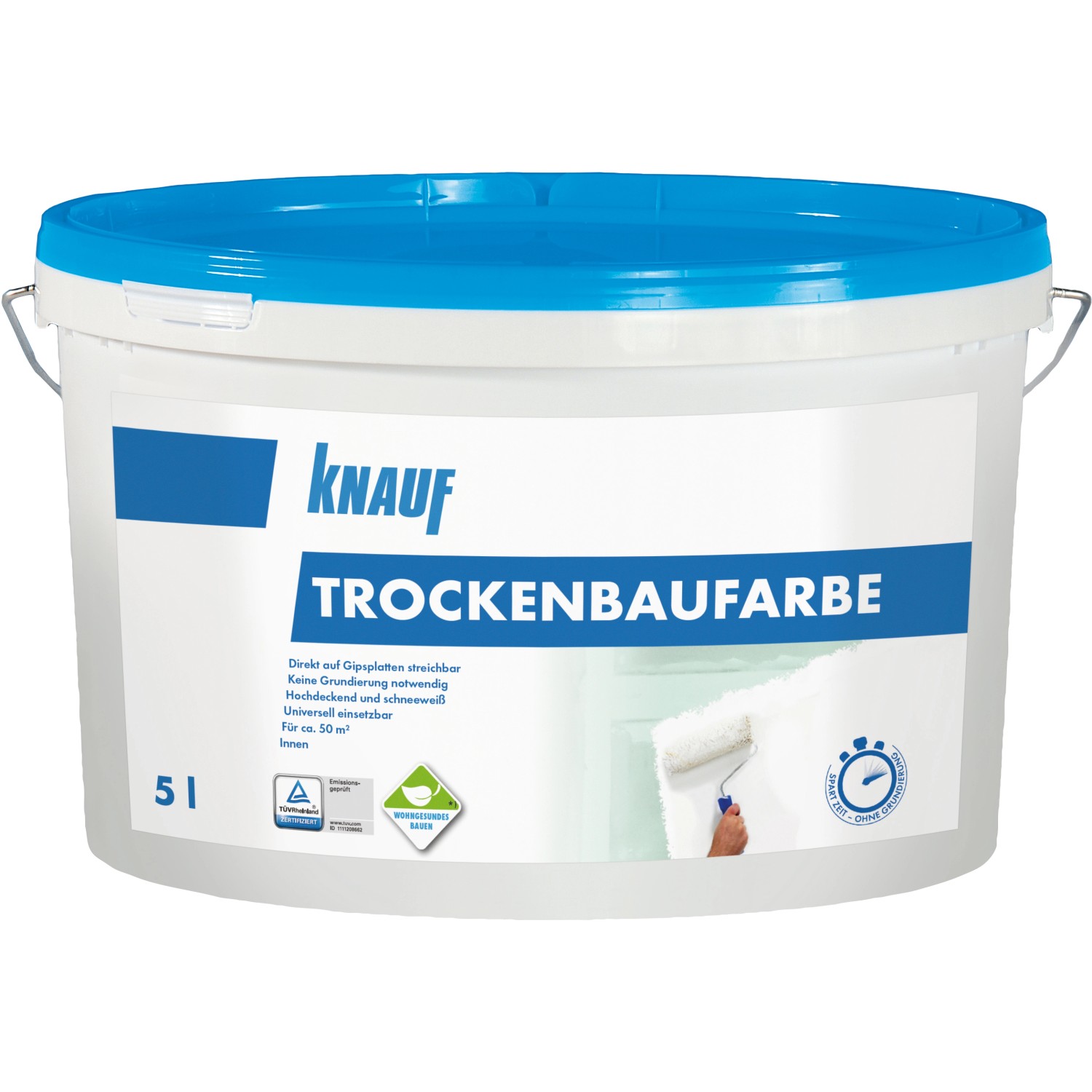 Knauf Trockenbaufarbe Weiß 5 l günstig online kaufen