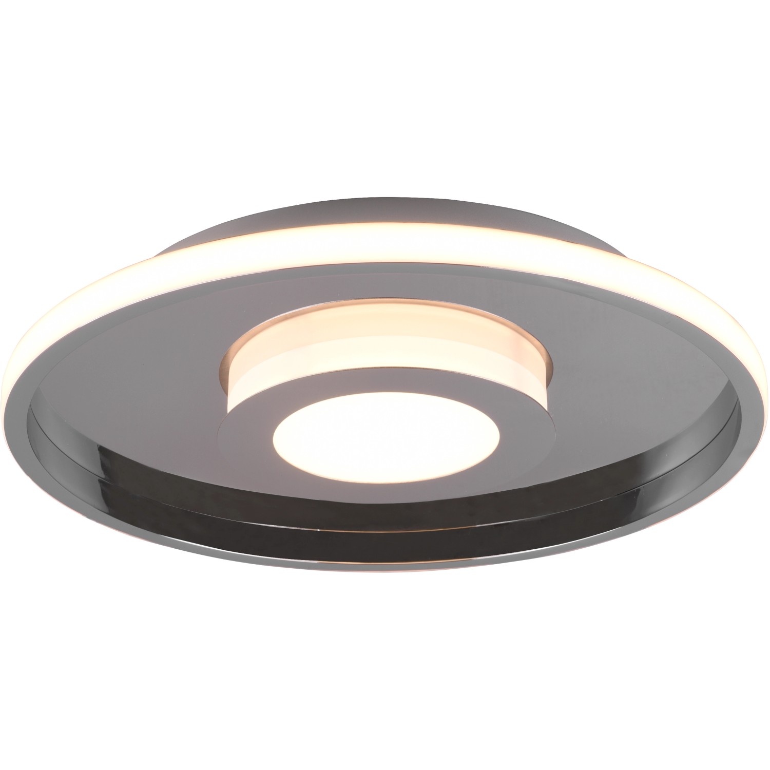 Trio LED-Deckenleuchte Ascari 68 mm x 400 mm x 400 mm Chrom