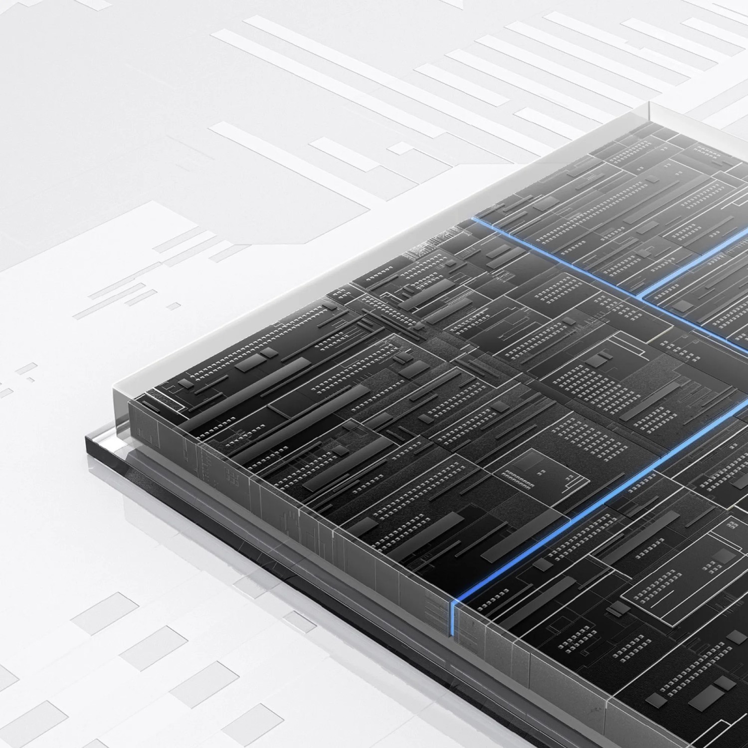 Detailaufnahme der Eufy HomeBase S380 Platine, zentrale Steuerung für Kameraüberwachung.