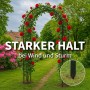 Intergarden Bodenanker für Rosenbogen 4 Stück Erdspieß Bodenspieß Befestigung Rankhilfe_2