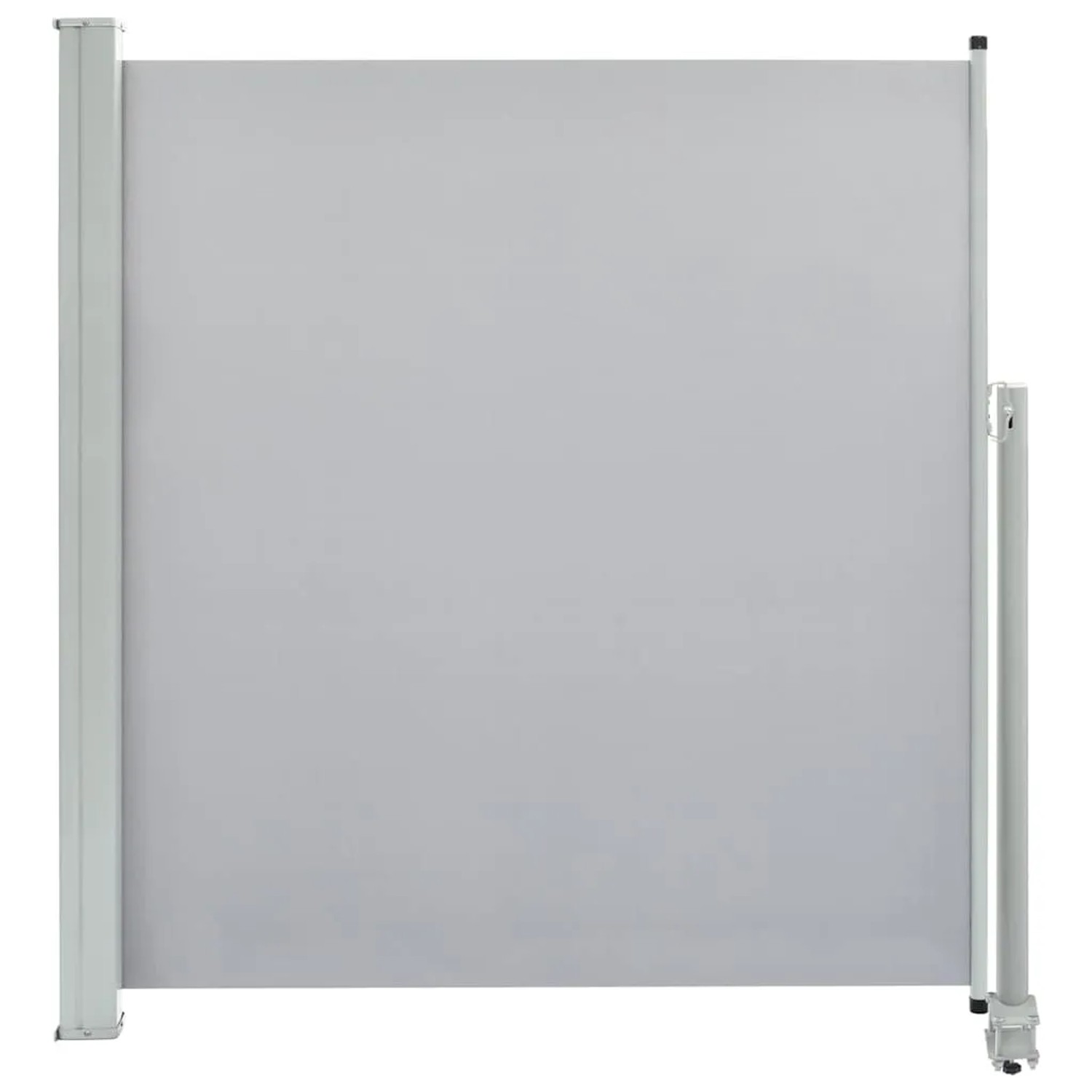 Furnicato Ausziehbare Seitenmarkise 140x300 Cm Grau