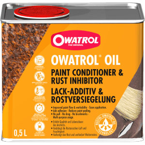 OWATROL OIL Rostschutz Öl 500ml für Auto, Kfz & Metall. Rostschutzgrund, farblos.