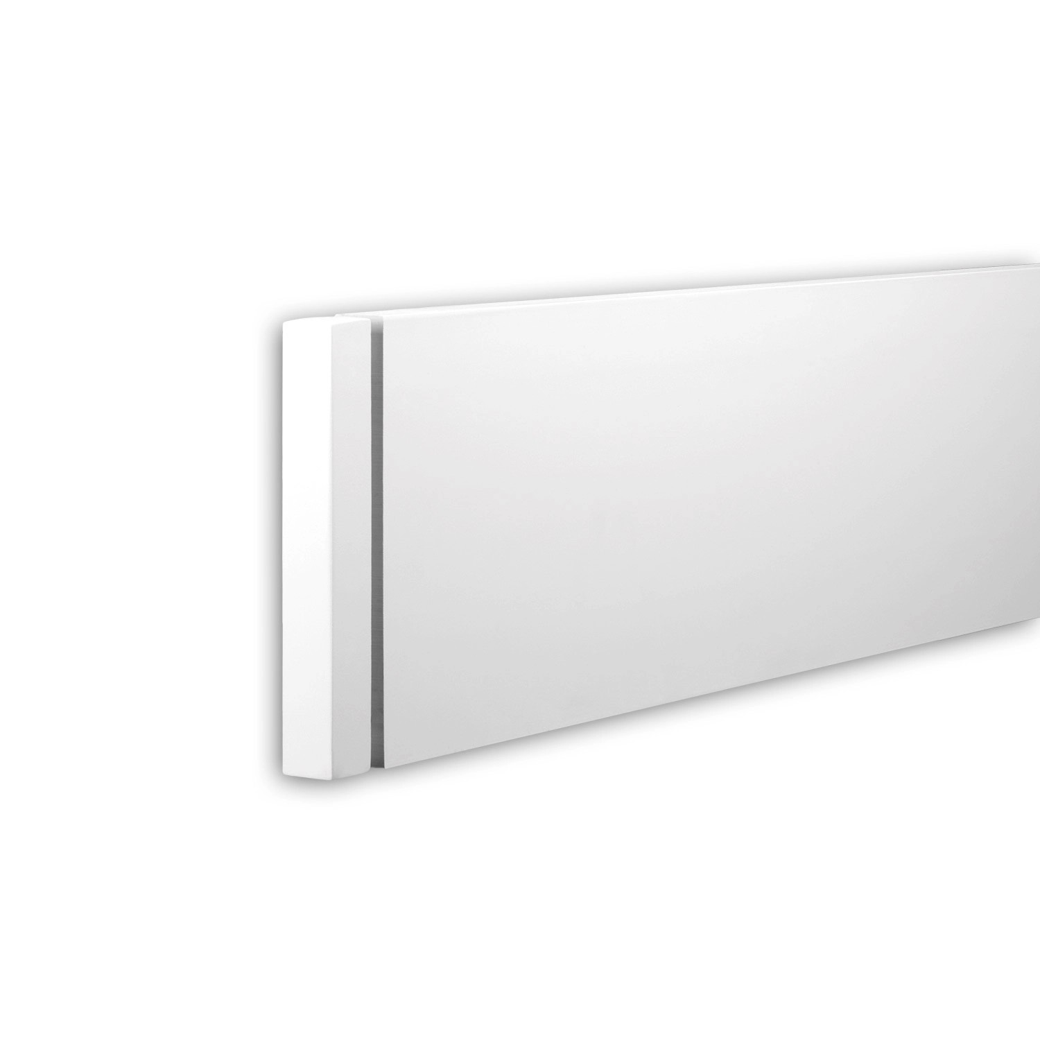 Thumbnail - PROFHOME 403231 Stirnelement Außenstuck Zierelement Fassaden Element 3,1 cm x 3,1 cm x 21,8 cm Weiß