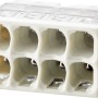 Wago Verbindungsklemme, 8-fach, für Leiterquerschnitte von 0,5-2,5mm², 100 Stück