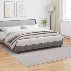 vidaXL Bereichsteppiche Quadratisch LUGO Creme 240 x 240 cm Polyester 42022683