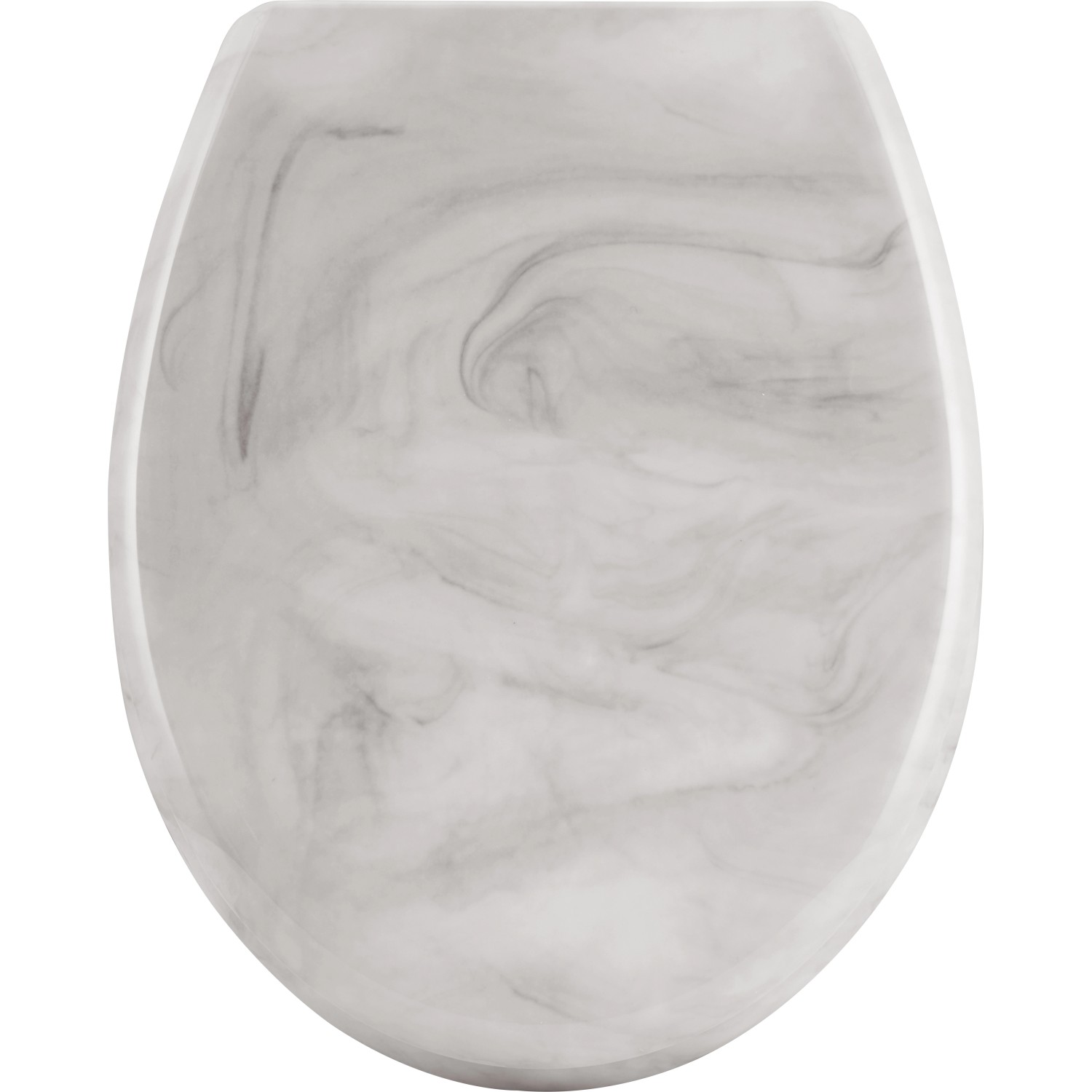 baliv WC-Sitz Cavone II, Duroplast, Marmor Grau, mit Absenkautomatik.