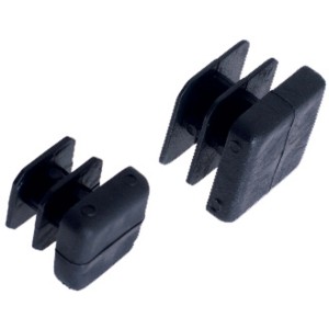 Arcansas Verschlussstopfen, 2,4 cm, aus PVC für Rohre.