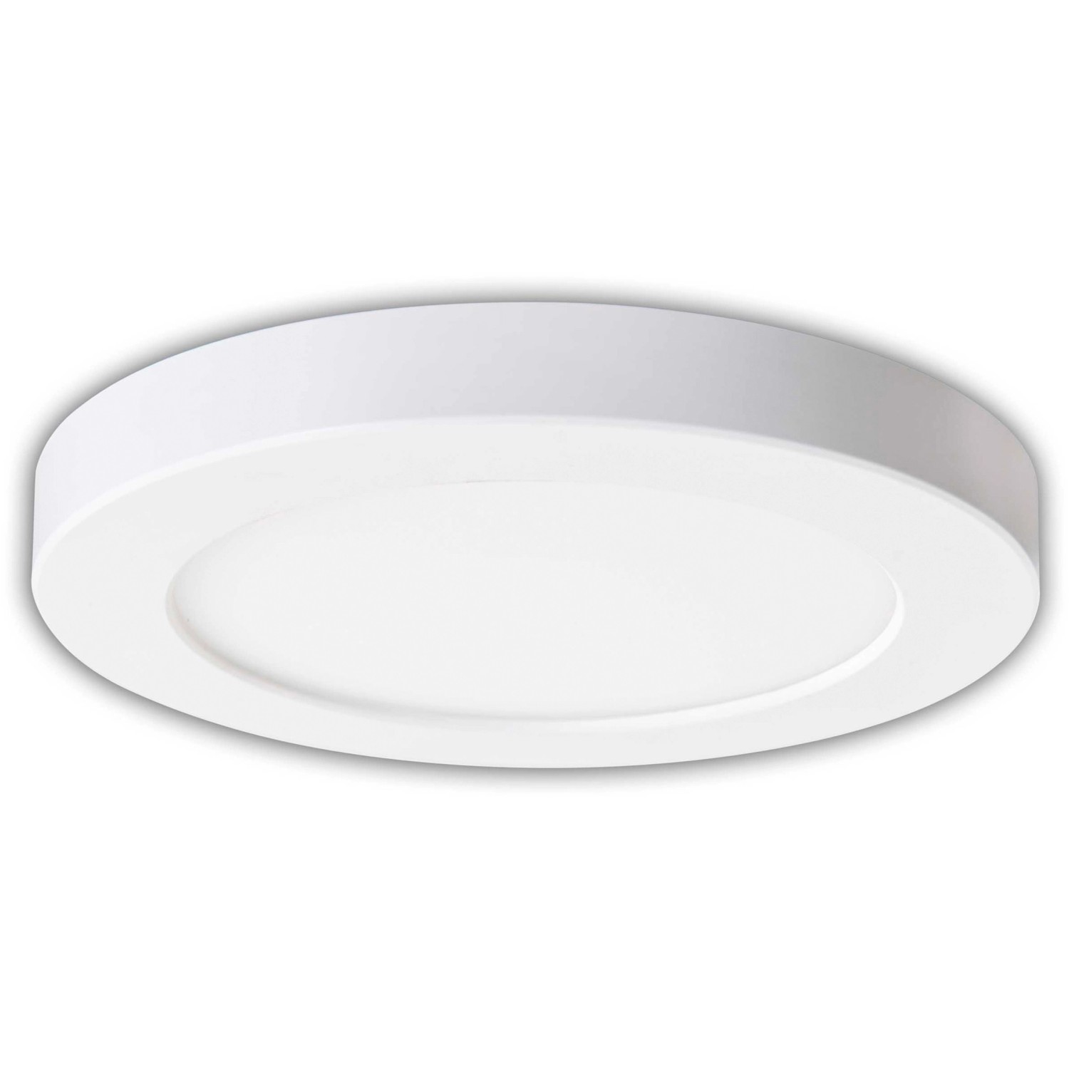 Näve Leuchten LED-Deckenleuchte weiß Metall Kunststoff B/H/T/D: ca. 17x1,9x günstig online kaufen