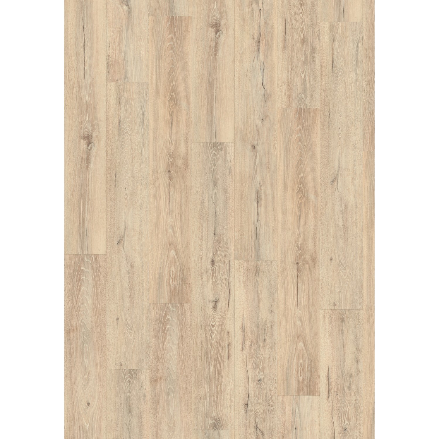 Egger Hybridboden Aquadura Panora Eiche Beige, wasserfest, im Landhausdielen-Format.