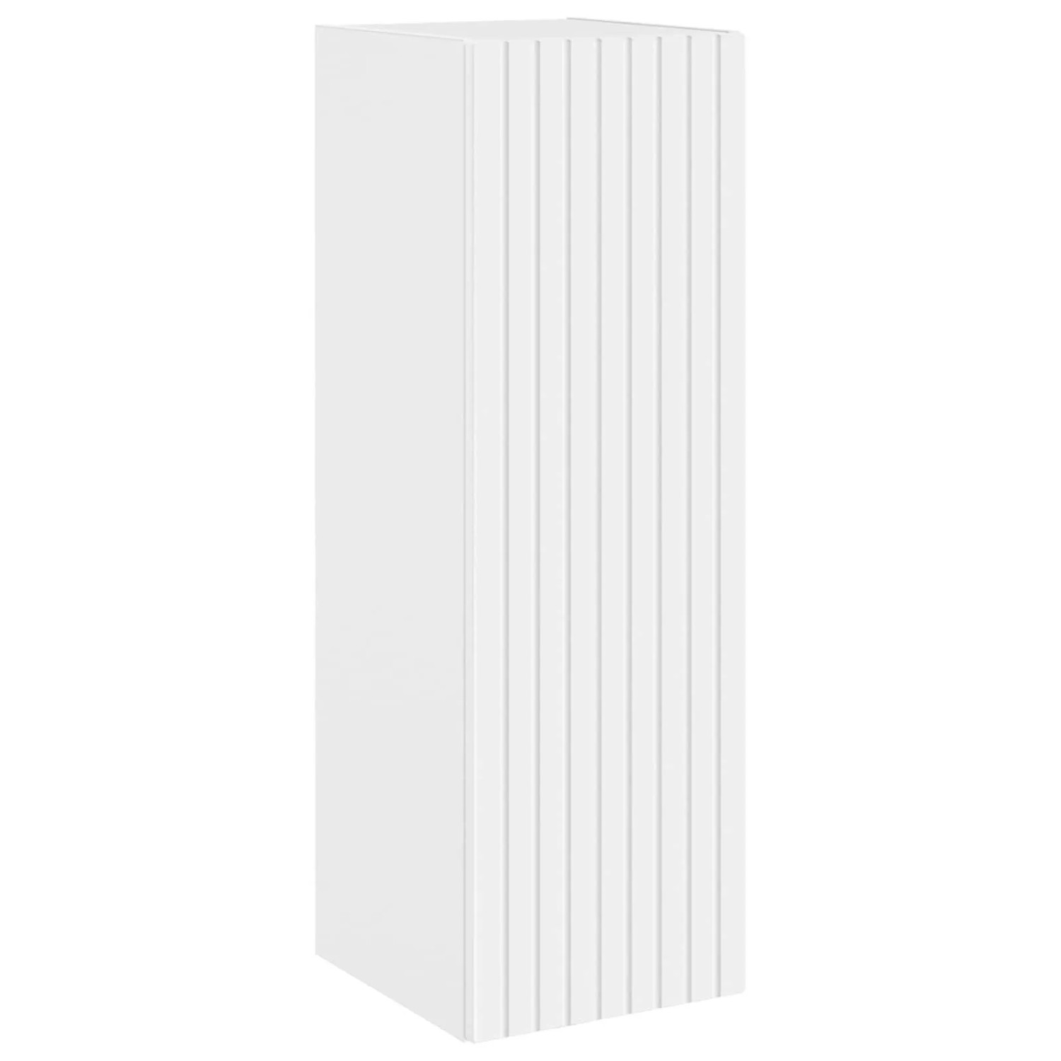 vidaXL Wandmontierter Badezimmerschrank Weiß 33 x 34,5 x 60 cm 890662