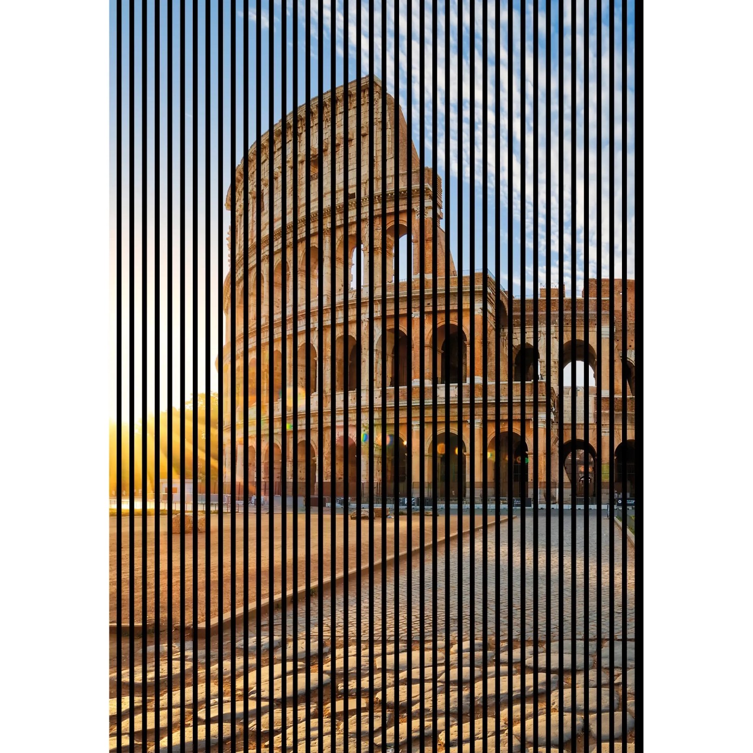 FN Acustico Akustikplatte Colosseum PET u. MDF Foliert 1.693 x 19 x 2.400 mm