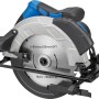 LUX Handkreissäge E-HKS-1400/185: Blaue Handkreissäge mit 185 mm Sägeblatt.