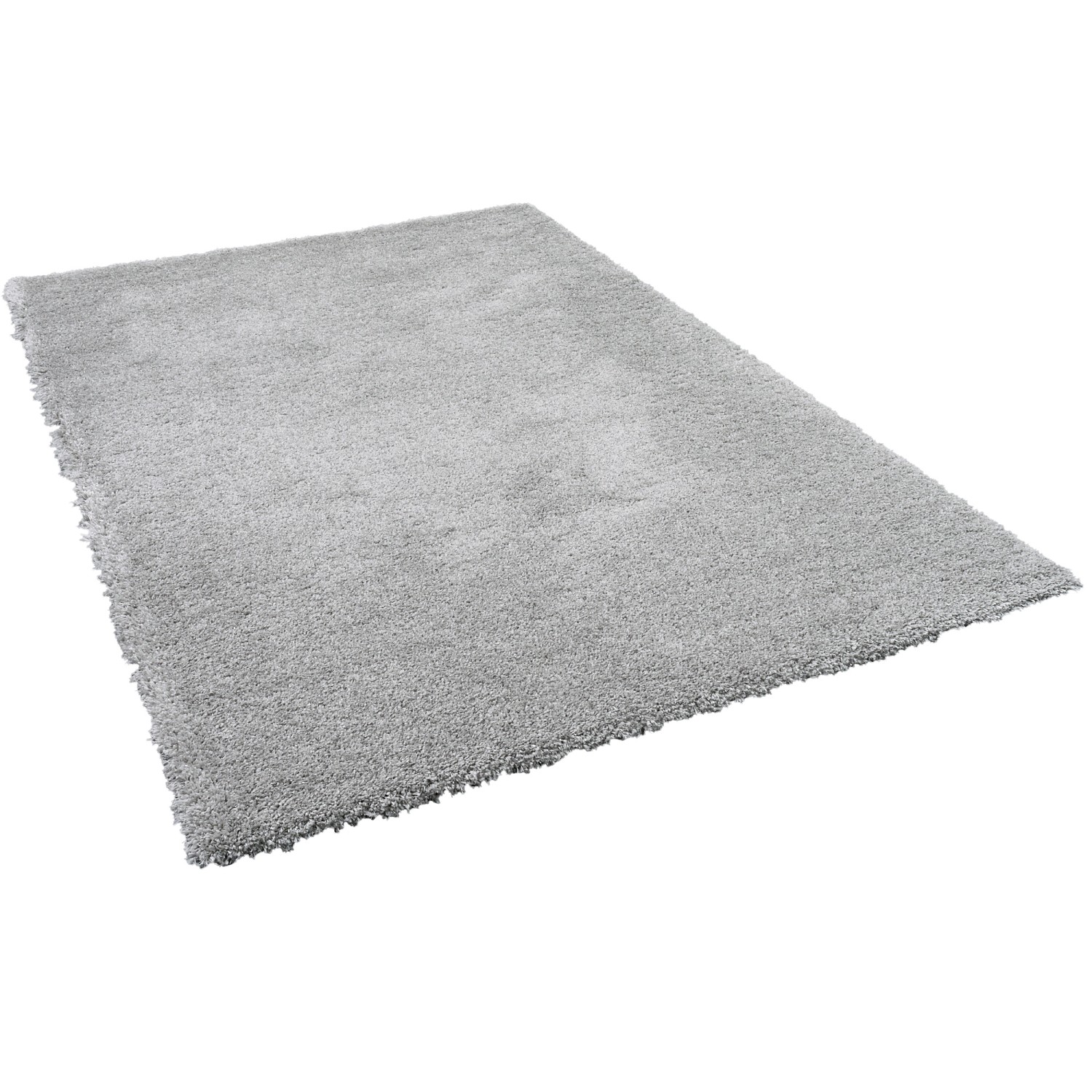 Snapstyle Luxus Hochflor Shaggy Teppich Dream Grau 100x100cm günstig online kaufen