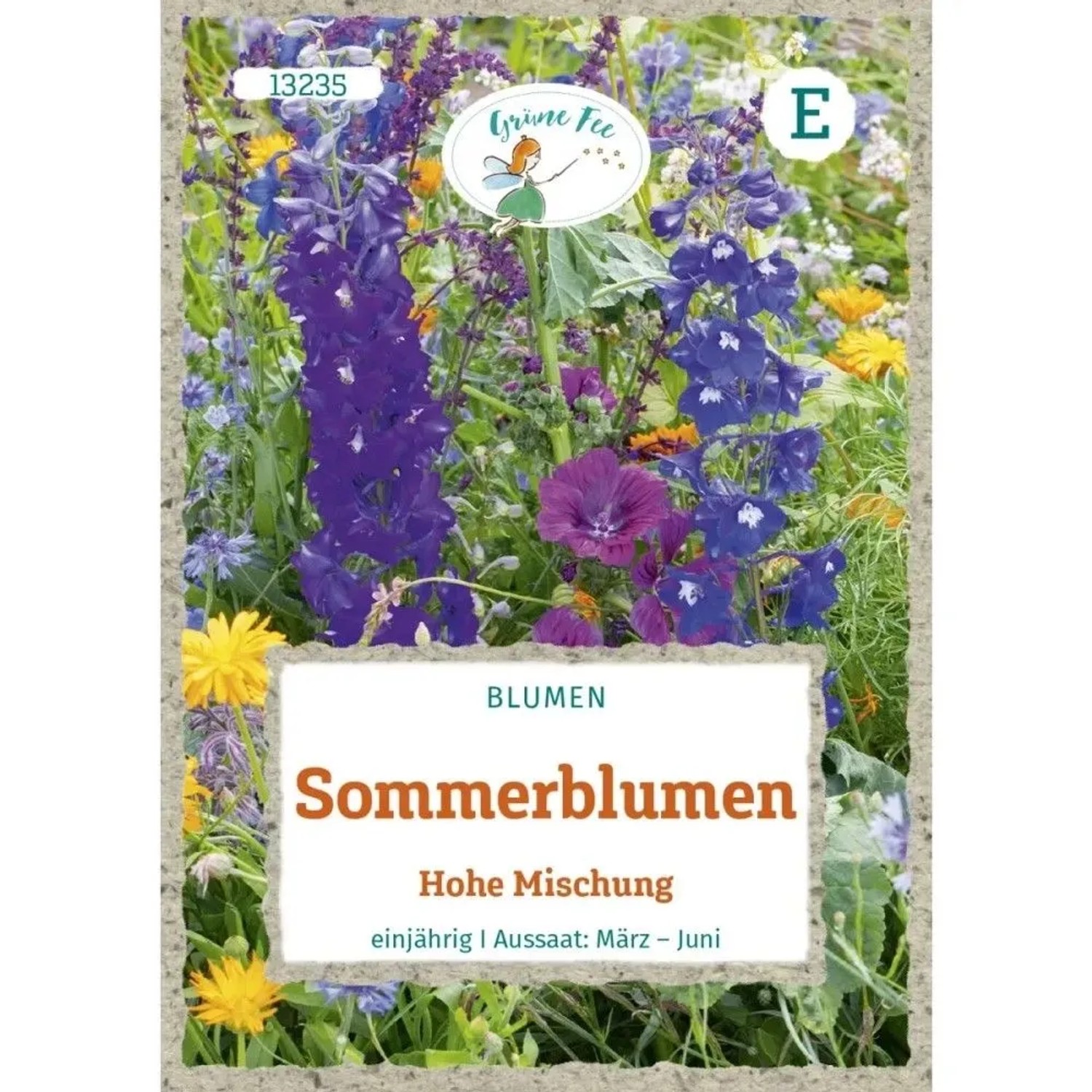 Grüne Fee Sommerblumen Hohe Mischung Saatgut