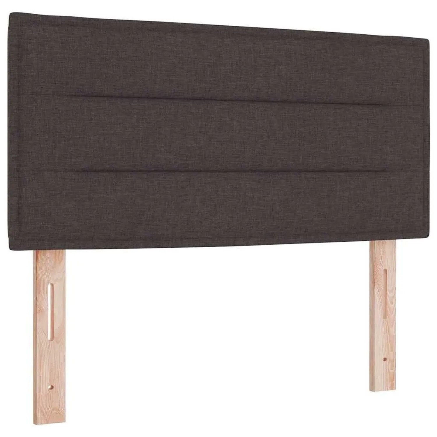 vidaXL Kopfteil mit Kopfteil Dunkelbraun 80 cm Kunstleder 42006995