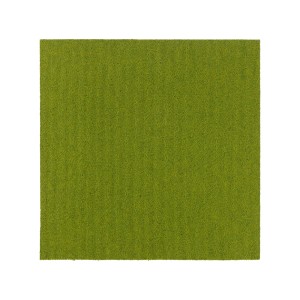 Grüne KARAT Teppichfliese Moscow meliert, 50x50 cm, pflegeleicht und robust für Gewerbe und Privat.
