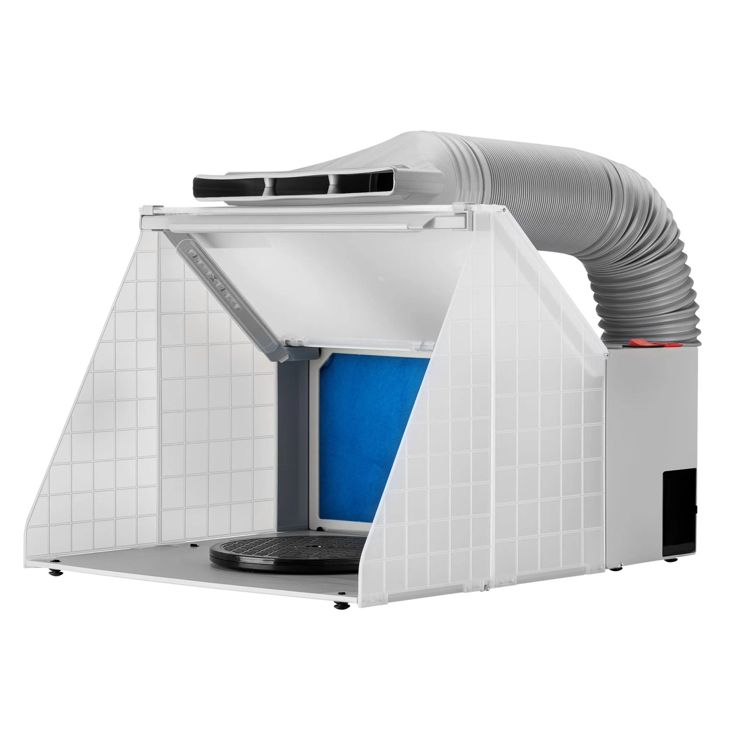 Wiltec Airbrush Absauganlage 4M³/Min 47Db Absaugung Farbnebel Erweiterbar Led
