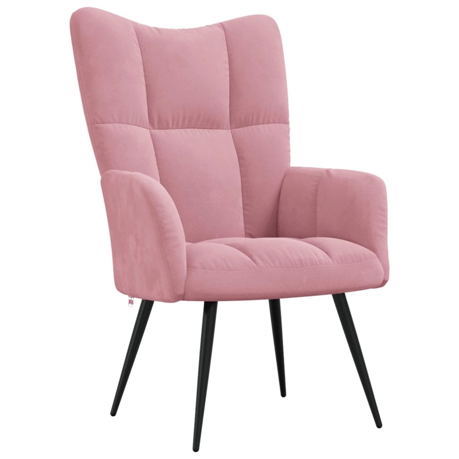 vidaXL Relaxsessel Rosa Samt Modell 9