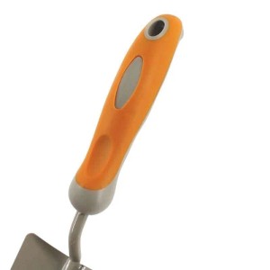 Galaflor Blumenkelle aus Stahl mit Kunststoffgriff Orange