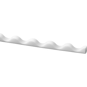 10er-Pack Profildichtleisten für Sinus-Wellplatten zur geräuscharmen Dachverlegung.