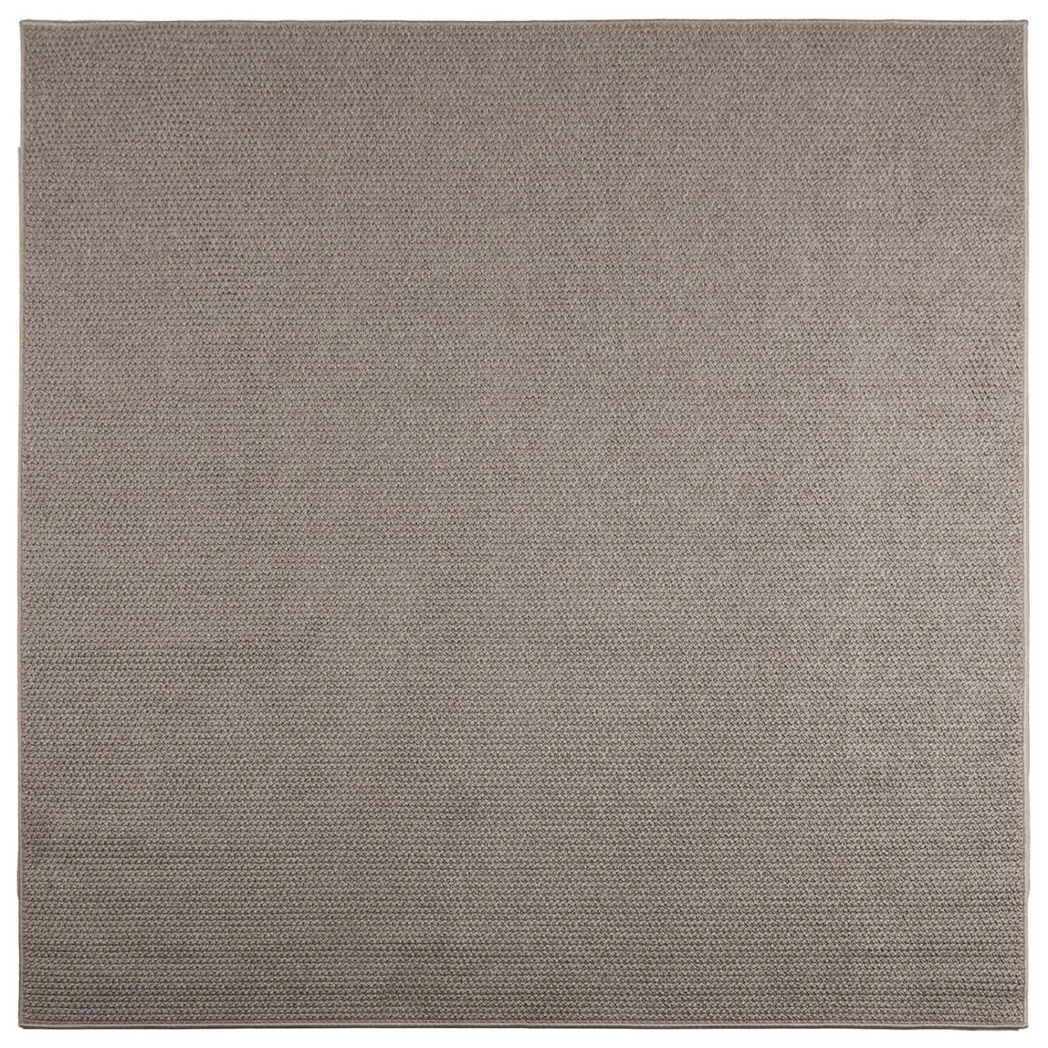 vidaXL Bereichsteppiche Quadratisch LUGO Taupe 120 x 120 cm Polyester 42022694
