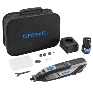 Dremel 8240 Akku-Multitool Set mit Tasche, Akku, Ladegerät und Zubehör.