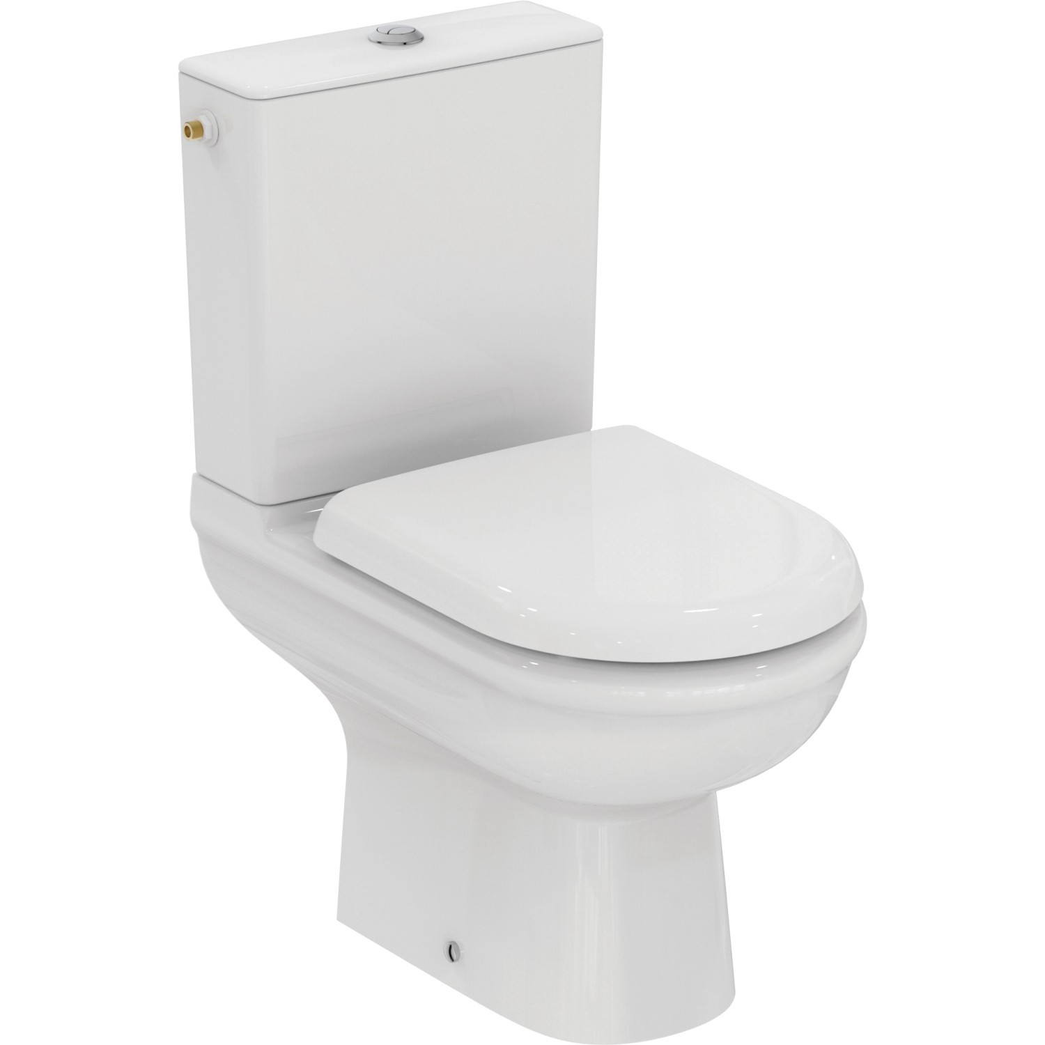 Ideal Standard Stand-WC-Paket Exacto ohne Spülrand Weiß günstig online kaufen