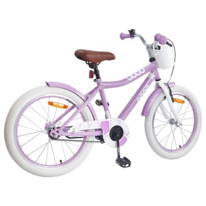 vidaXL Kinderfahrrad 18 Zoll für 5-7 Jahre Alt Lila 42009550