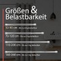 Bomoe Neptun Duschstange, chrom, verschiedene Längen und Belastbarkeiten.