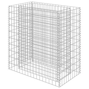 Furnicato Gabionen-hochbeet Verzinkter Stahl 90×50×100 Cm