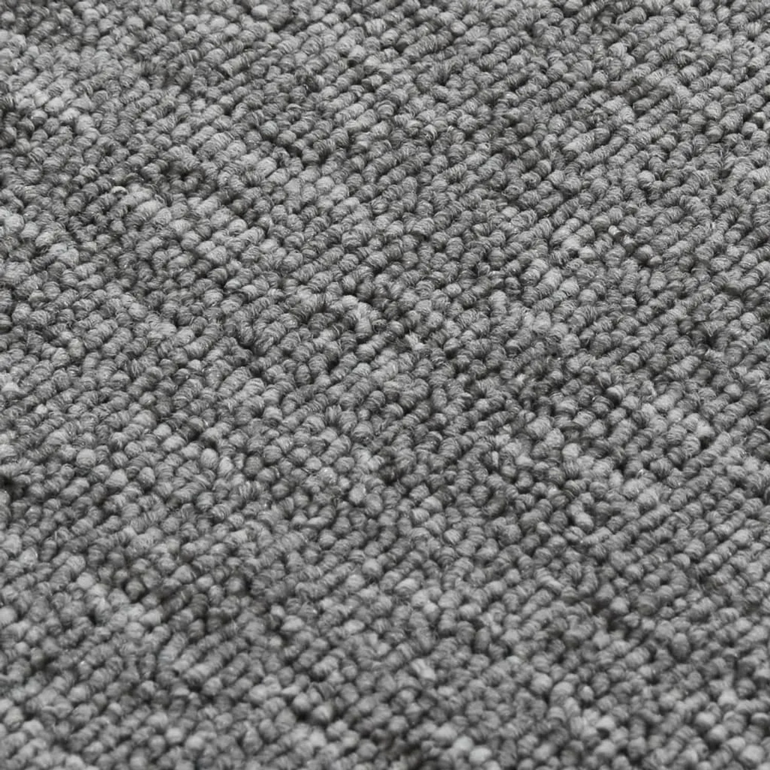 Detailaufnahme: Graue vidaXL Stufenmatte, rechteckig, Antirutsch, 75x20 cm.