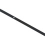Floraworld Abdeckschiene, 144 cm, anthrazit, für 6x4 cm Zaunpfosten.