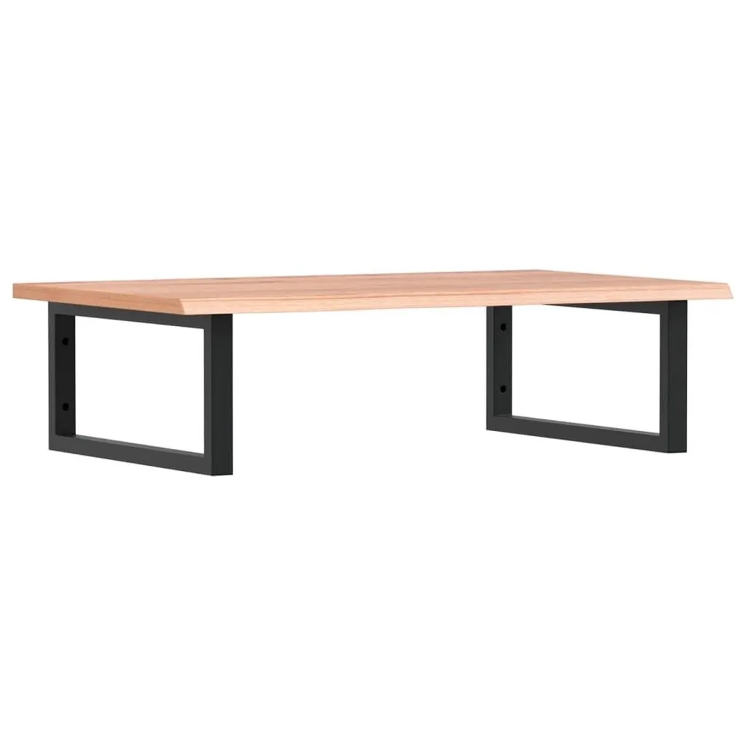 vidaXL Waschtischplatte mit Halterung Stahl und Massivholz Eiche 3302609 günstig online kaufen