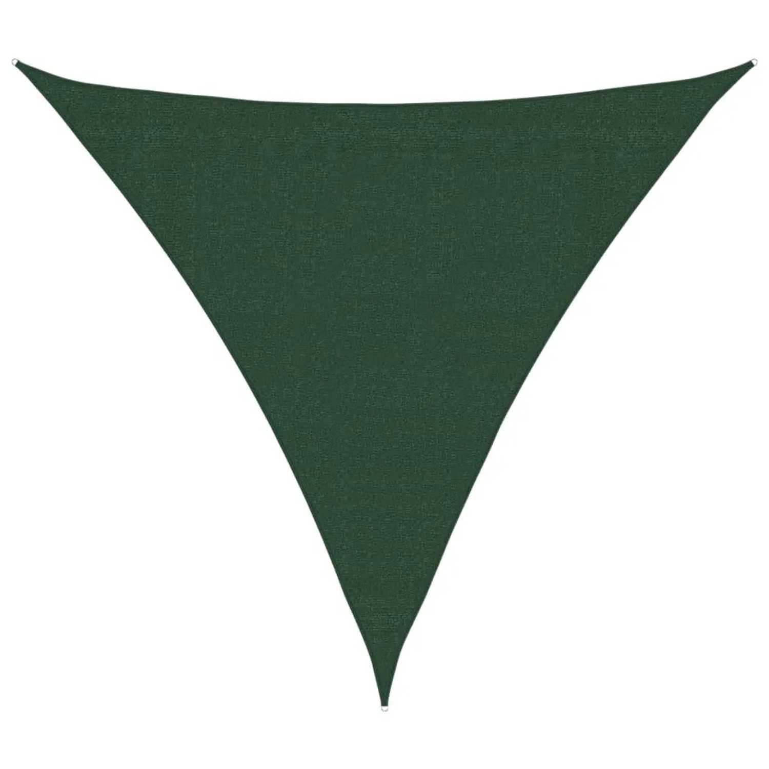 vidaXL Sonnensegel 160 g/m² Dunkelgrün 3x3x3 m HDPE 311472