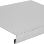 Alu Tropfkante, Natur, 250x1000mm, für Dachbleche. Zuschnitt für fachgerechte Dachabschlüsse.