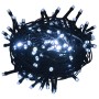 vidaXL LED-Lichterkette mit 150 LEDs Kaltweiß 15 m PVC 343199