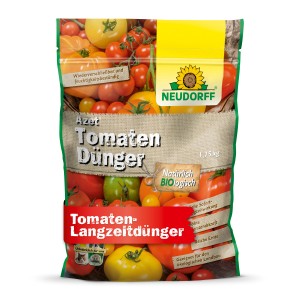 Neudorff Azet Tomaten-Dünger 1,75kg im Sack, mit Tomatenabbildung. Für reiche Ernte und kräftige Fruchtbildung.