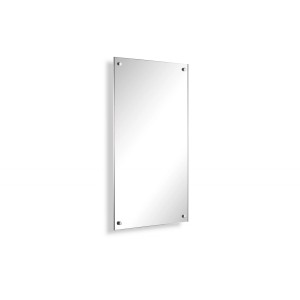Könighaus Infrarotheizung Spiegel 450W, rechteckig, zur Wandmontage.