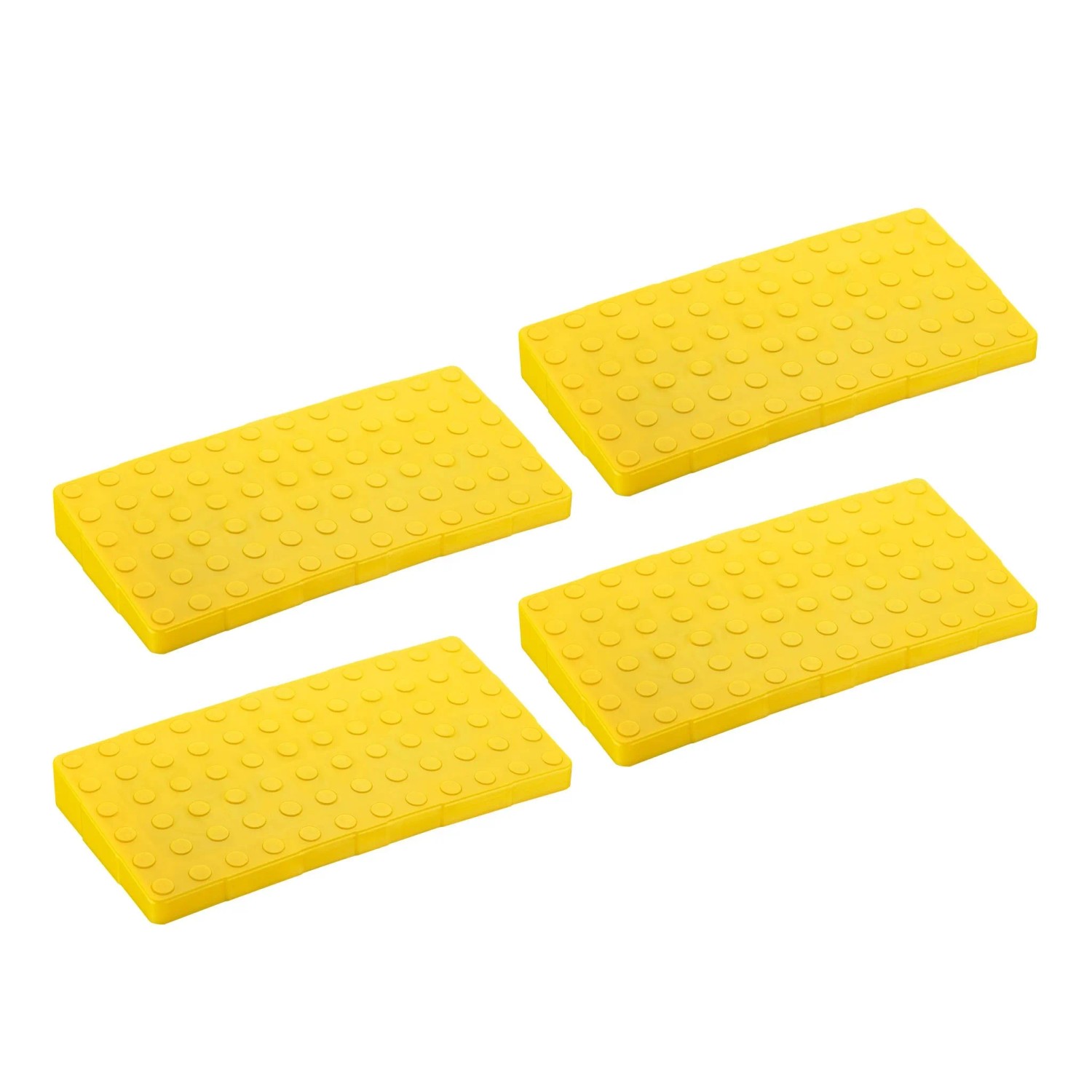 Wiltec Curb Pad Für Rv Nivellierblock 4Er Set Unterlegplatten Abstützplatten